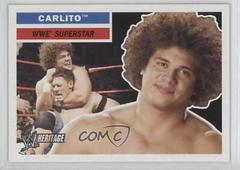 Carlito #3 Wrestling Cards 2005 Topps Heritage WWE Prices