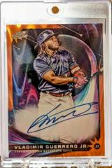 Vladimir Guerrero Jr. [Orange Galactic] #SGA-VG Baseball Cards 2022 Topps Cosmic Chrome Star Gaze Autographs Prices