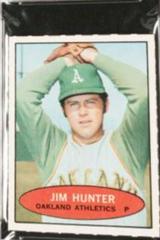 Jim Hunter [Hand Cut] Baseball Cards 1971 Bazooka No Number Prices