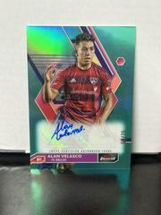 Alan Velasco [Aqua Refractor] Soccer Cards 2023 Finest MLS Autograph Prices