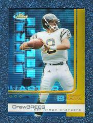 Drew Brees [Gold Refractor] #59 Football Cards 2002 Topps Finest Prices