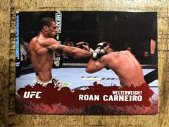 Roan Carneiro [Ruby] #17 Ufc Cards 2009 Topps UFC Round 2 Prices