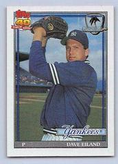 Dave Eiland #611 Baseball Cards 1991 Topps Desert Shield Prices