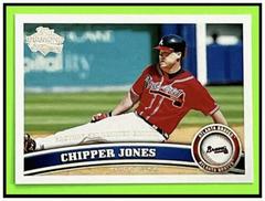 Chipper Jones Baseball Cards 2011 Topps Diamond Anniversary Factory Set Limited Edition Prices