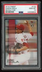 Aaron Nola [Refractor] #103 Baseball Cards 2016 Topps Finest Prices