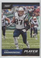 Rob Gronkowski Football Cards 2018 Panini Player of the Day Prices