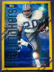 Barry Sanders [w/ Coating] #140 Football Cards 1996 Topps Finest Prices