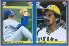 Fernando Valenzuela #112 Baseball Cards 1983 Fleer Stickers Prices