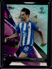 Fabio Vieira [Aqua] #88 Soccer Cards 2021 Topps Finest UEFA Champions League Prices