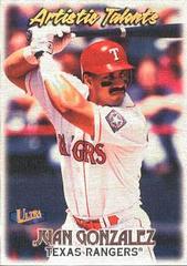 Juan Gonzalez #12 Baseball Cards 1998 Ultra Artistic Talents Prices