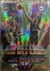 Joel Embiid [Lime Green] Basketball Cards 2021 Panini Donruss Optic Air Defense Prices