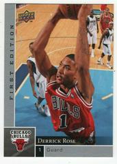 Derrick Rose #17 Basketball Cards 2009 Upper Deck First Edition Prices