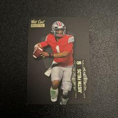 Justin Fields Football Cards 2021 Wild Card Matte Prices