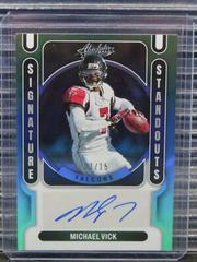 Michael Vick [Green] #SS-MV Football Cards 2022 Panini Absolute Signature Standouts Prices