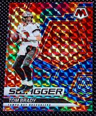 Tom Brady [Blue] Football Cards 2022 Panini Mosaic Swagger Prices