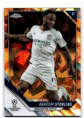 Raheem Sterling Soccer Cards 2021 Topps Chrome Sapphire UEFA Champions League Prices