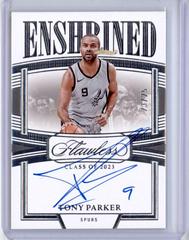 Tony Parker #23 Basketball Cards 2022 Panini Flawless Enshrined Signature Prices