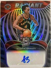 Scottie Barnes Basketball Cards 2021 Panini Spectra Radiant Signatures Prices