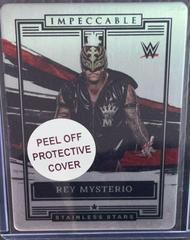 Rey Mysterio Wrestling Cards 2022 Panini Impeccable WWE Stainless Stars Prices
