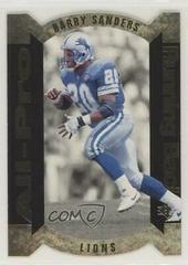 Barry Sanders [Gold] #AP-20 Football Cards 1995 SP All Pro Prices