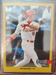 Jim Edmonds [Gold] Baseball Cards 2017 Topps Archives Snapshots Prices