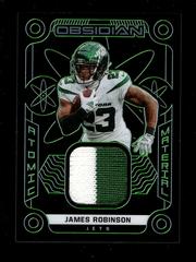James Robinson [Green] #AM-JRO Football Cards 2022 Panini Obsidian Atomic Material Prices
