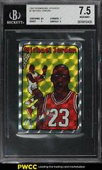 Michael Jordan #7 Basketball Cards 1985 Prism Jewel Stickers Prices
