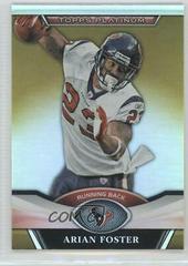 Arian Foster [Gold Refractor] #60 Football Cards 2011 Topps Platinum Prices