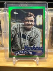 Lou Gehrig, Babe Ruth [Green] #89DH-2 Baseball Cards 2023 Topps Archives 1989 Doubleheaders Prices