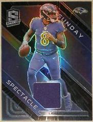 Lamar Jackson [Hyper] #11 Football Cards 2023 Panini Spectra Sunday Spectacle Prices