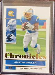 Austin Ekeler [Gold] Football Cards 2021 Panini Chronicles Prices