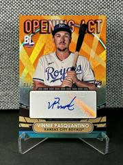 Vinnie Pasquantino [Orange] #OAA-VP Baseball Cards 2023 Topps Big League Opening Act Autographs Prices
