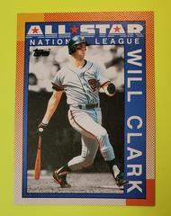 Will Clark Baseball Cards 1990 Topps Tiffany Prices