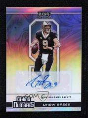 Drew Brees [Signature] #BTN-15 Football Cards 2020 Panini Playoff Behind the Numbers Prices