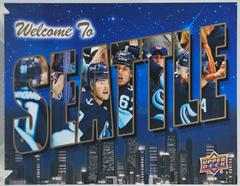 Seattle Kraken [Gold] Hockey Cards 2022 Upper Deck Welcome To Prices
