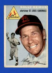 Solly Hemus #117 Baseball Cards 1954 Topps Prices