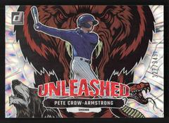 Pete Crow Armstrong [Silver] #U10 Baseball Cards 2023 Panini Donruss Unleashed Prices