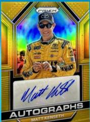 Matt Kenseth [Gold] #11 Racing Cards 2023 Panini Prizm NASCAR Autograph Prices