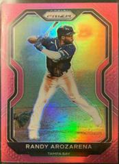 Randy Arozarena [Pink Prizm] Baseball Cards 2021 Panini Prizm Prices
