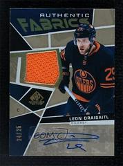 Leon Draisaitl [Autograph] Hockey Cards 2021 SP Game Used Authentic Fabrics Prices