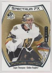 Logan Thompson [Gold] #S-49 Hockey Cards 2021 SP Authentic Spectrum FX Prices