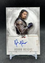 Roman Reigns [Silver] Wrestling Cards 2017 Topps WWE Undisputed Autographs Prices