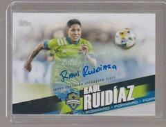 Raul Ruidiaz [Autograph] Soccer Cards 2022 Topps MLS Prices