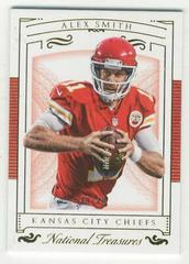 Alex Smith [Gold] #62 Football Cards 2015 Panini National Treasures Prices