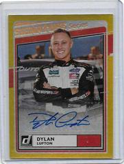 Dylan Lupton [Gold] #SS-DL Racing Cards 2021 Panini Donruss Nascar Signature Series Prices