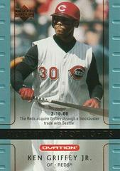 Ken Griffey Jr. #97 Baseball Cards 2002 Upper Deck Ovation Prices