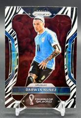 Darwin Nunez [Choice Zebra] Soccer Cards 2022 Panini Prizm World Cup Prices