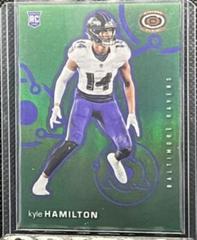 Kyle Hamilton [Green] #D-13 Football Cards 2022 Panini Chronicles Dynagon Rookies Prices