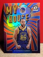 Stephen Curry [Purple] #3 Basketball Cards 2021 Panini Donruss Optic My House Prices
