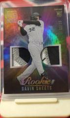 Gavin Sheets [Gold] #RDM-GS Baseball Cards 2022 Panini Capstone Rookie Dual Materials Prices
